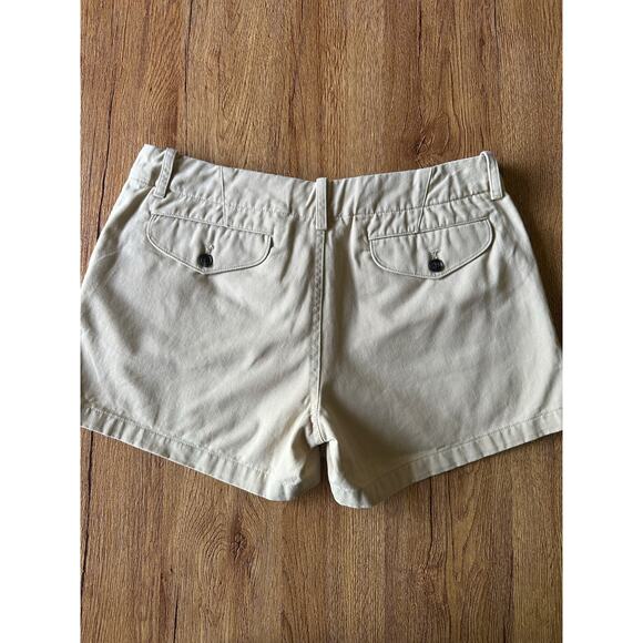Ralph Lauren Sport Vtg Low Rise Khaki Shorts Size 4 - Picture 5 of 9